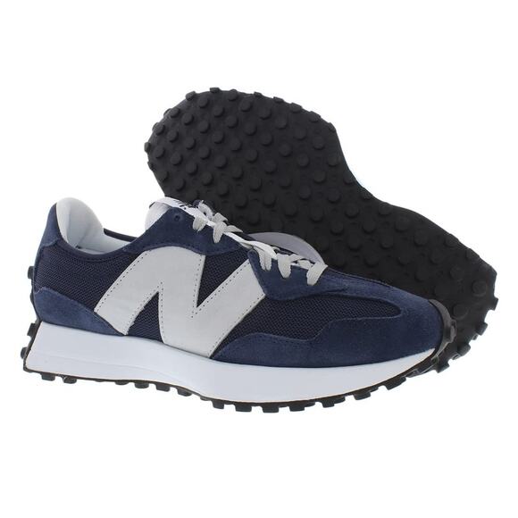 NEW BALANCE CLASSIC 327 MENS SHOES SIZE 10.5 NAVY WHITE main image 4
